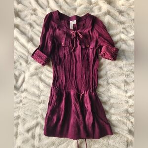 Paint by numbers size XS Matilda Jane dress roll up sleeves